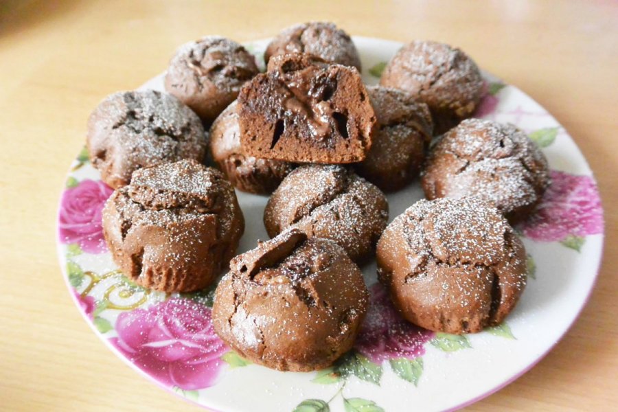 Schokoladen-Muffins mit flüssigem Kern - Rezept | Kochrezepte.at