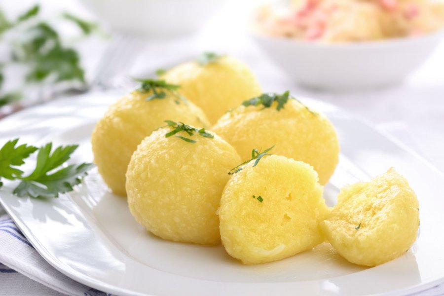 Kartoffelknödel mit Reismehl - Rezept | Kochrezepte.at