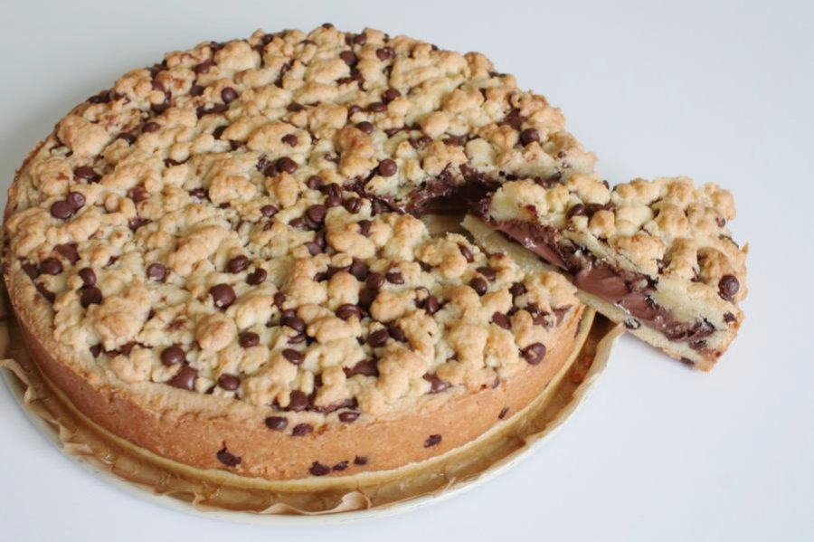 Nutella-Cookie-Kuchen - Rezept | Kochrezepte.at
