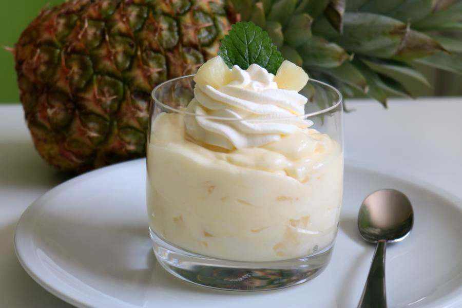 Cremiger Ananas-Pudding - Rezept | Kochrezepte.at