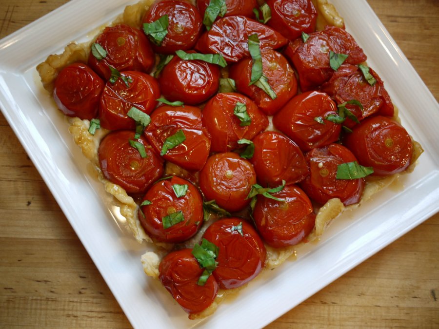 Tomaten Tarte Tatin - Rezept | Kochrezepte.at