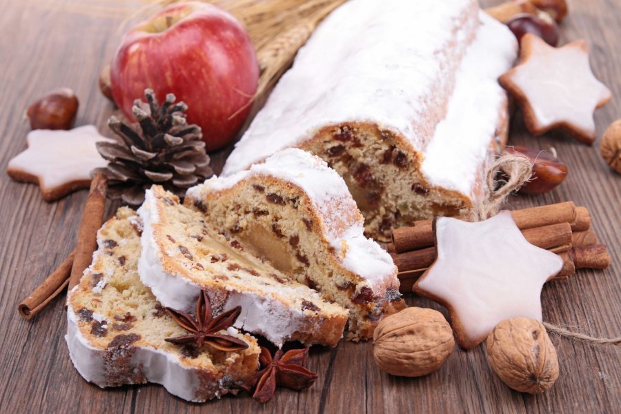 Christstollen Mit Apfel Und Zimt Rezept Kochrezepte At