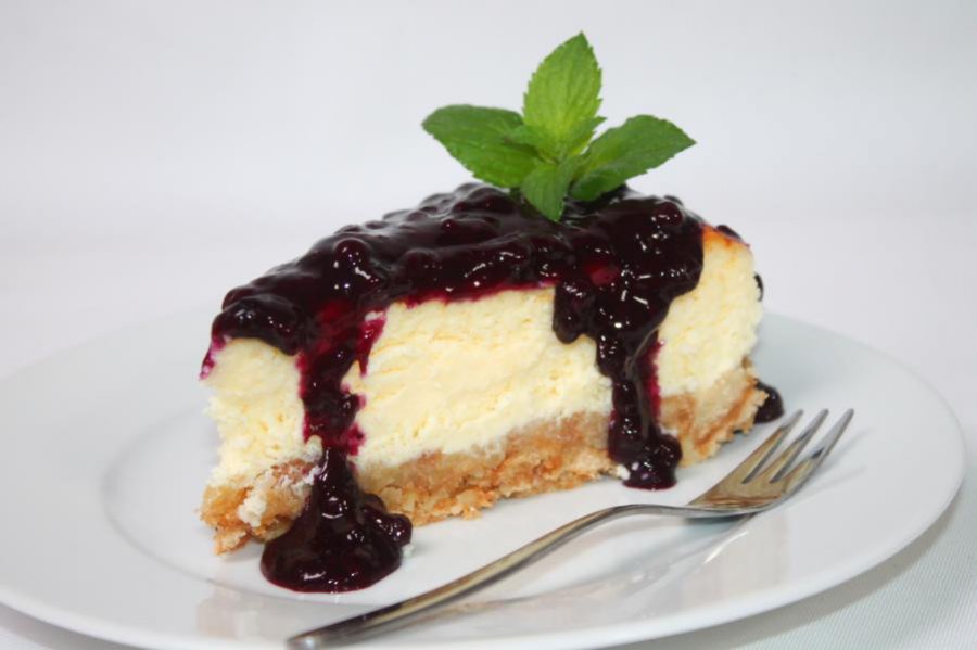 Heidelbeer-Cheesecake - Rezept | Kochrezepte.at
